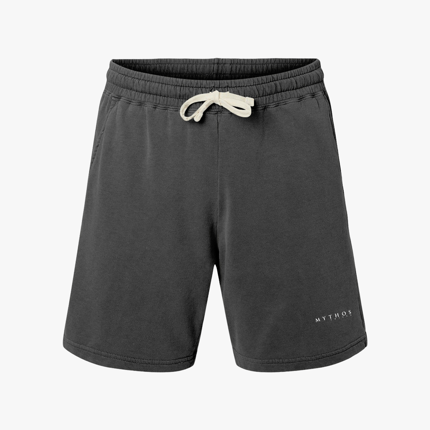 MYTHOS VOICES FLEECE SHORTS - PEPPER/JEAN BLUE